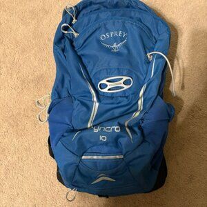 Osprey Syncro 10 Backpack, Women's size small/medium, blue